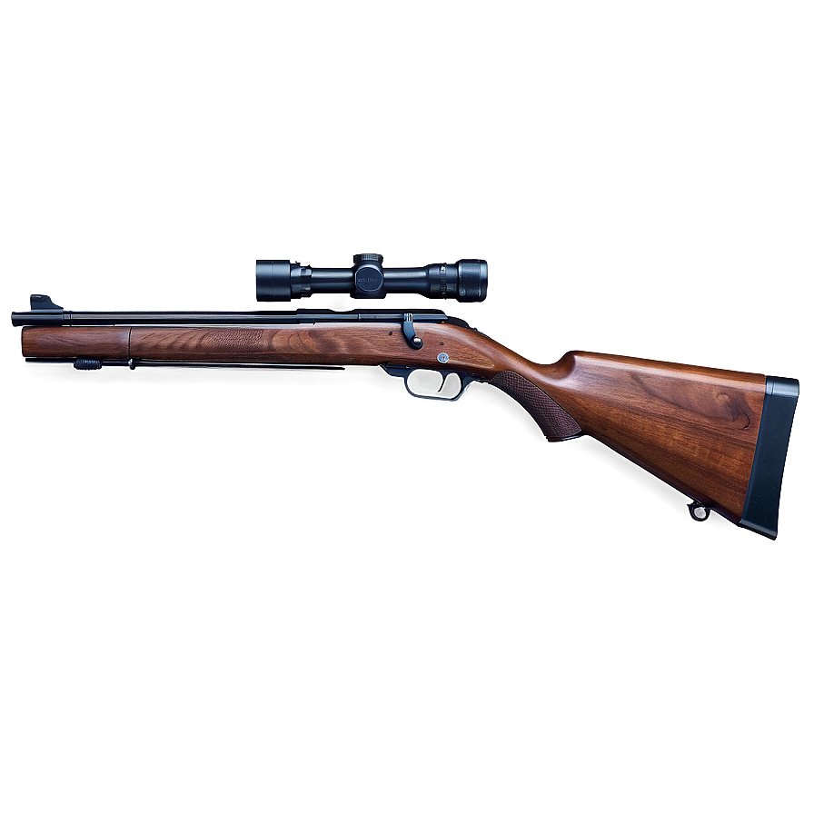 Old Fashioned Hunting Rifle Png 06132024 PNG image