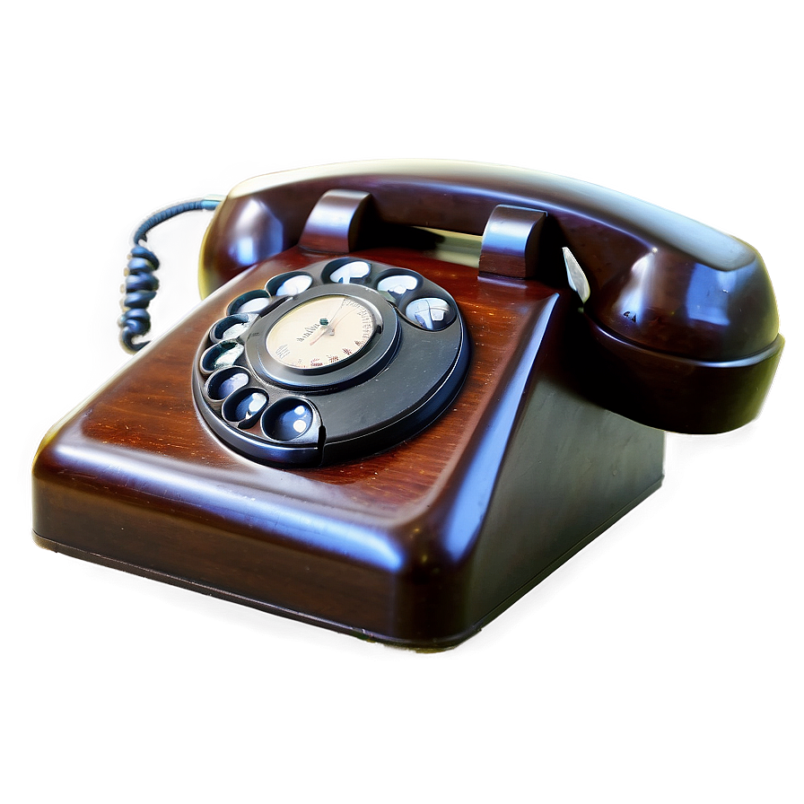 Old Fashioned Phone Dial Png 06252024 PNG image