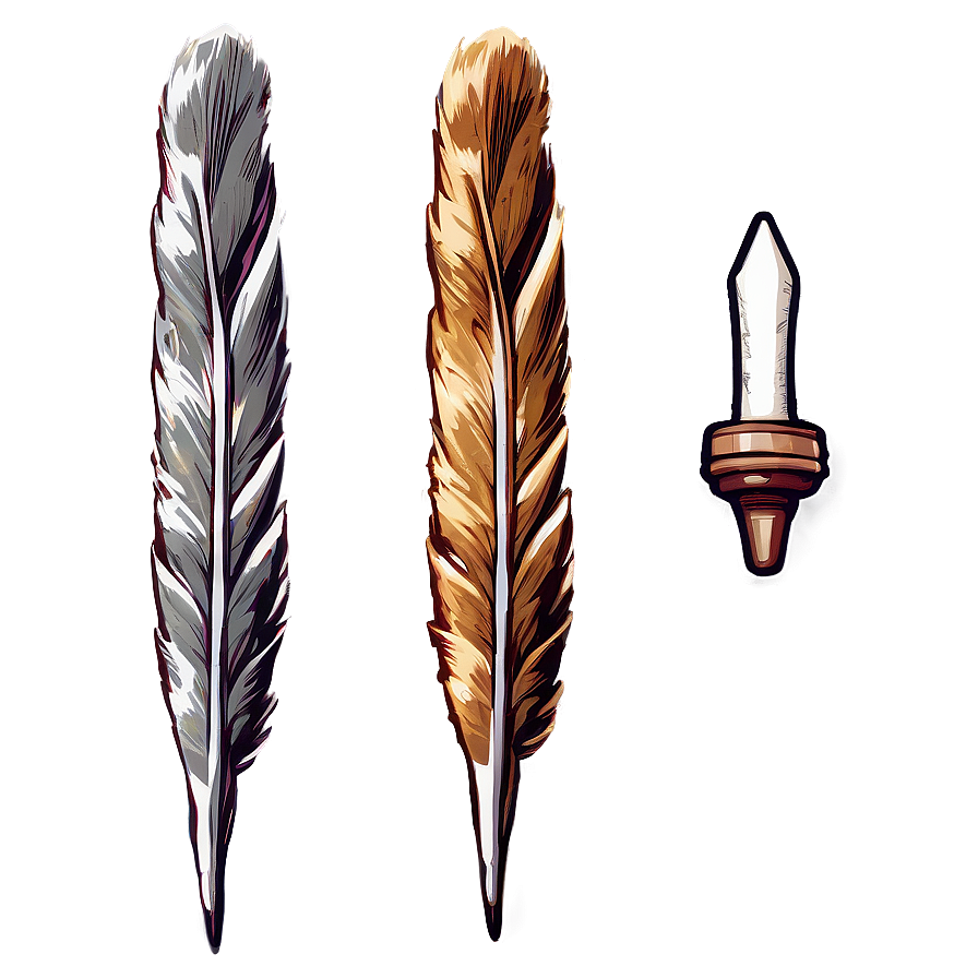 Old-fashioned Quill Png Fdt30 PNG image