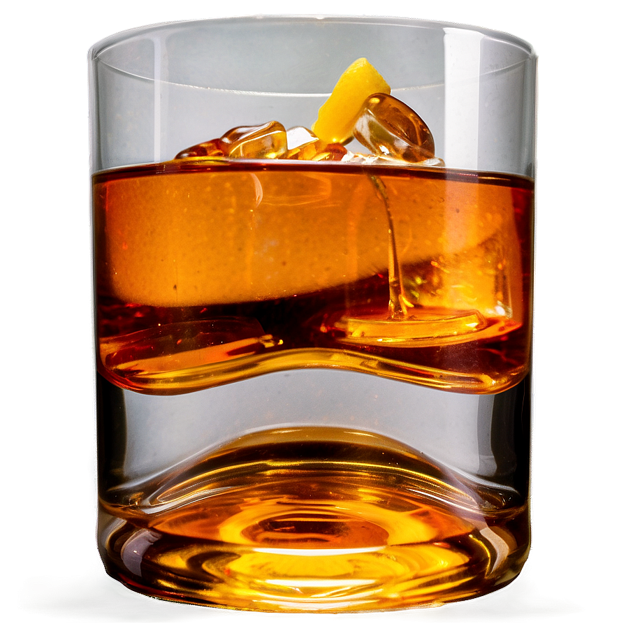 Old Fashioned Whisky Cocktail Png Ygj PNG image