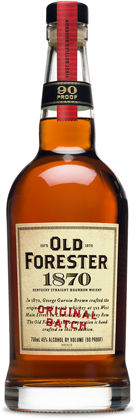 Old Forester1870 Kentucky Straight Bourbon Whiskey Bottle PNG image