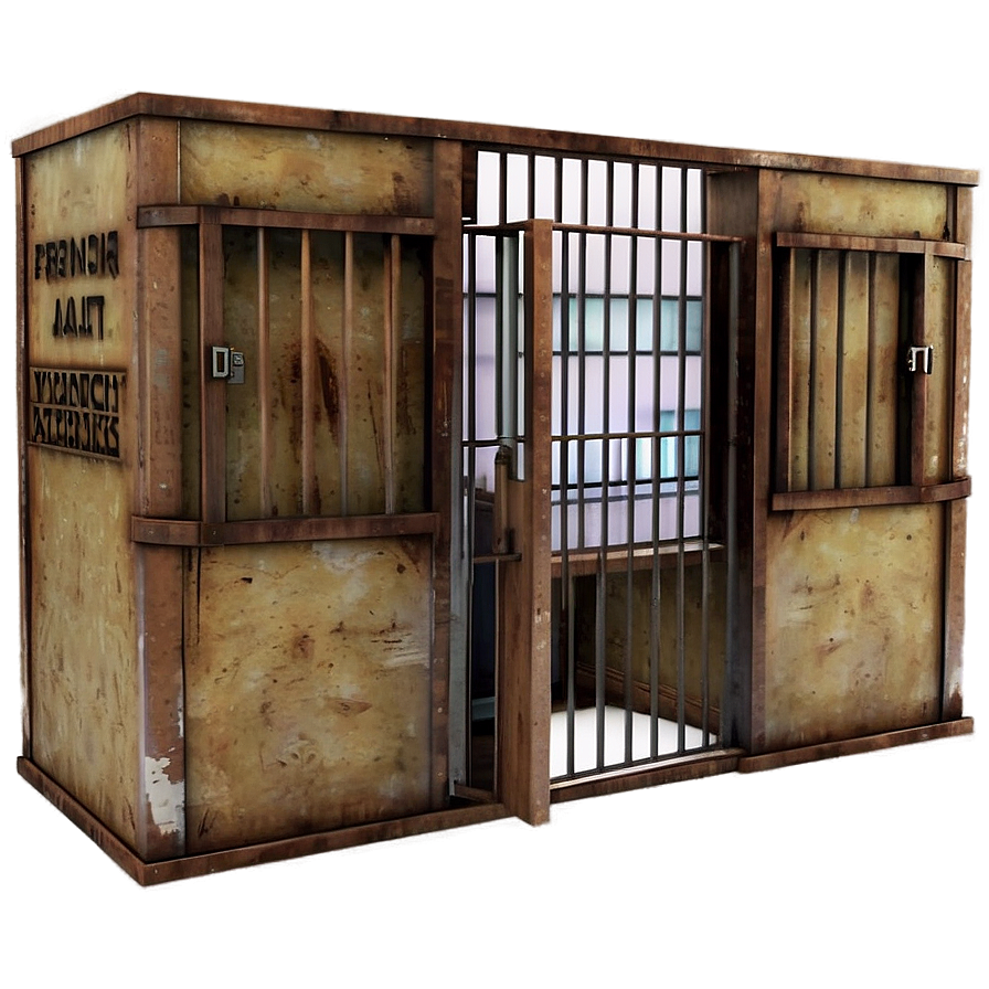 Old Jail Cell Png 06202024 PNG image