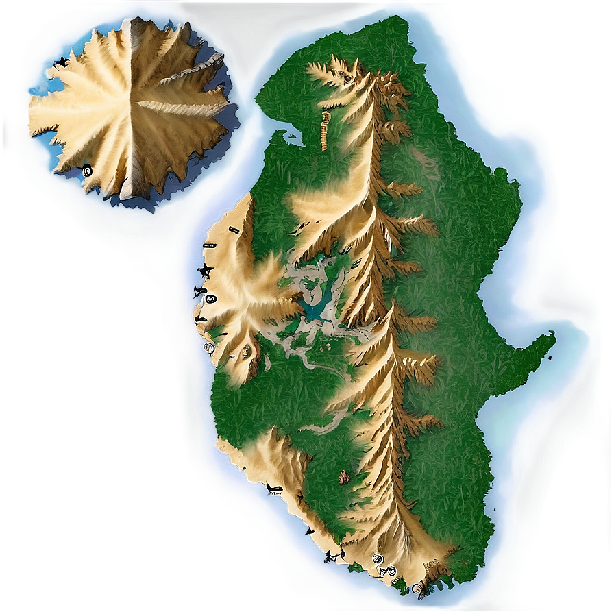 Old Kingdom Map Png 9 PNG image