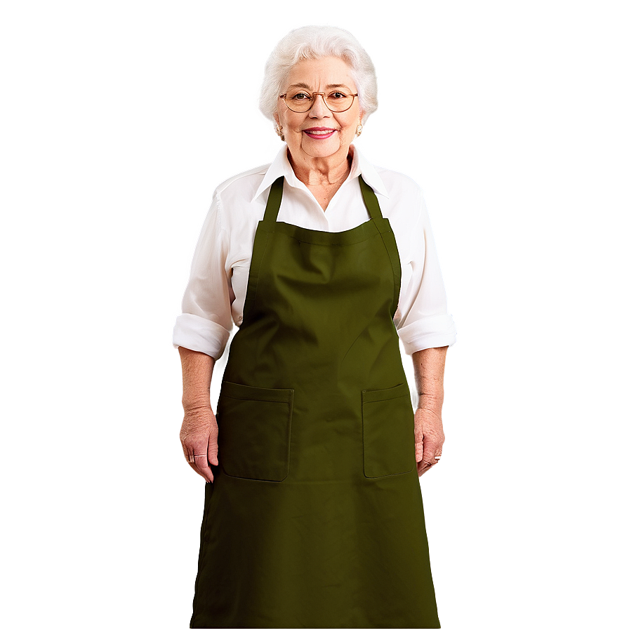 Old Lady In Apron Png Ymf PNG image