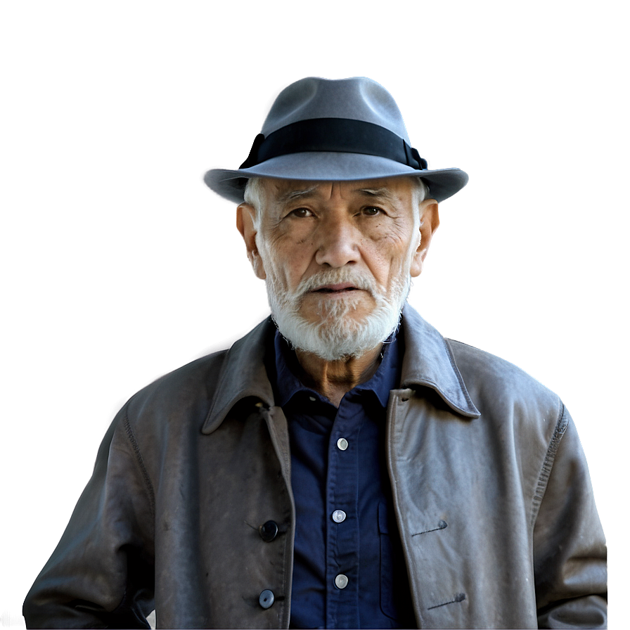 Old Man Portrait Png Pxa61 PNG image