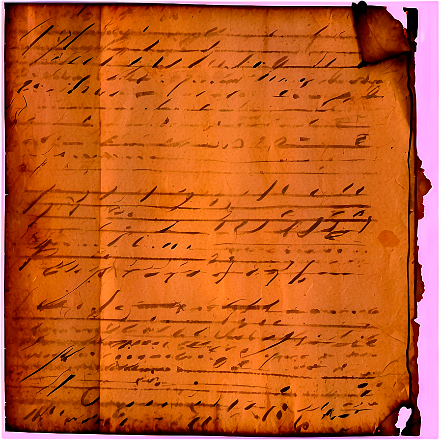 Old Manuscript Paper Texture Png 06252024 PNG image