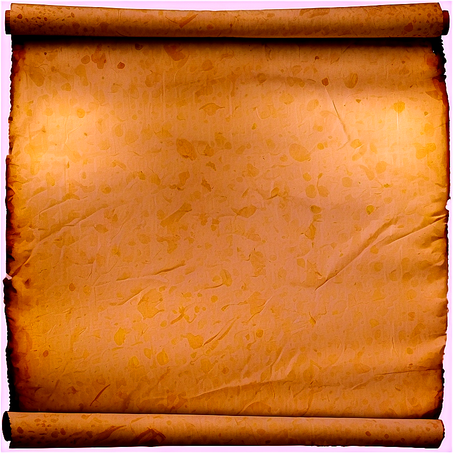 Old Paper Scroll Texture Png 06252024 PNG image