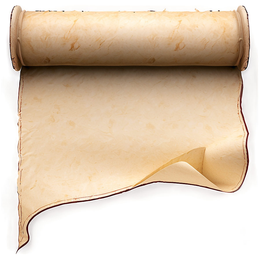 Old Paper Scroll Texture Png 06252024 PNG image