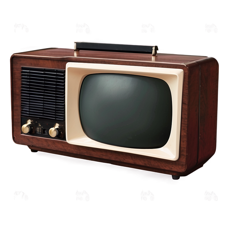 Old Portable Television Png Scn PNG image