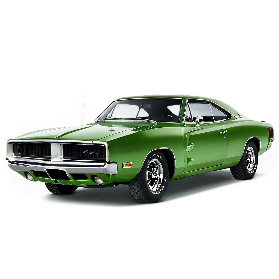 Old School Dodge Charger Png Nxa PNG image