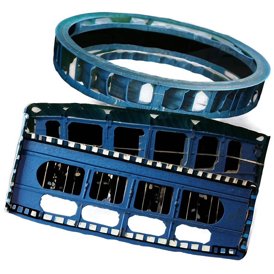 Old-school Movie Film Tape Png Bqa PNG image