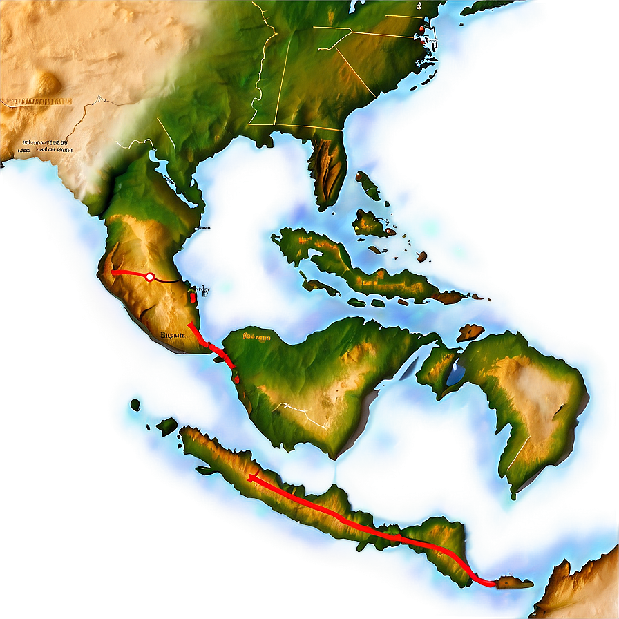 Old Trade Routes Map Png 06132024 PNG image