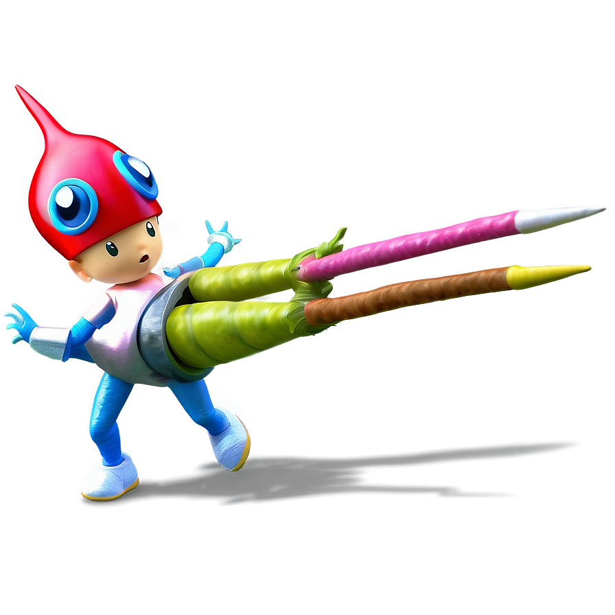 Olimar And Pikmin Team Png 06242024 PNG image