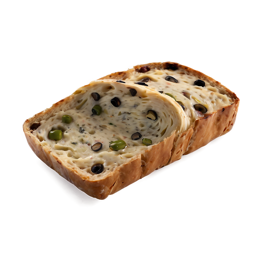 Olive Bread Slice Png 06132024 PNG image