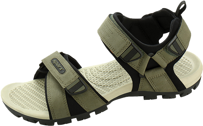 Olive Green Sport Sandal.png PNG image