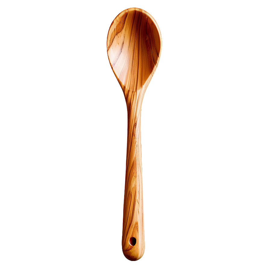 Olive Wood Spoon Png Xtv78 PNG image