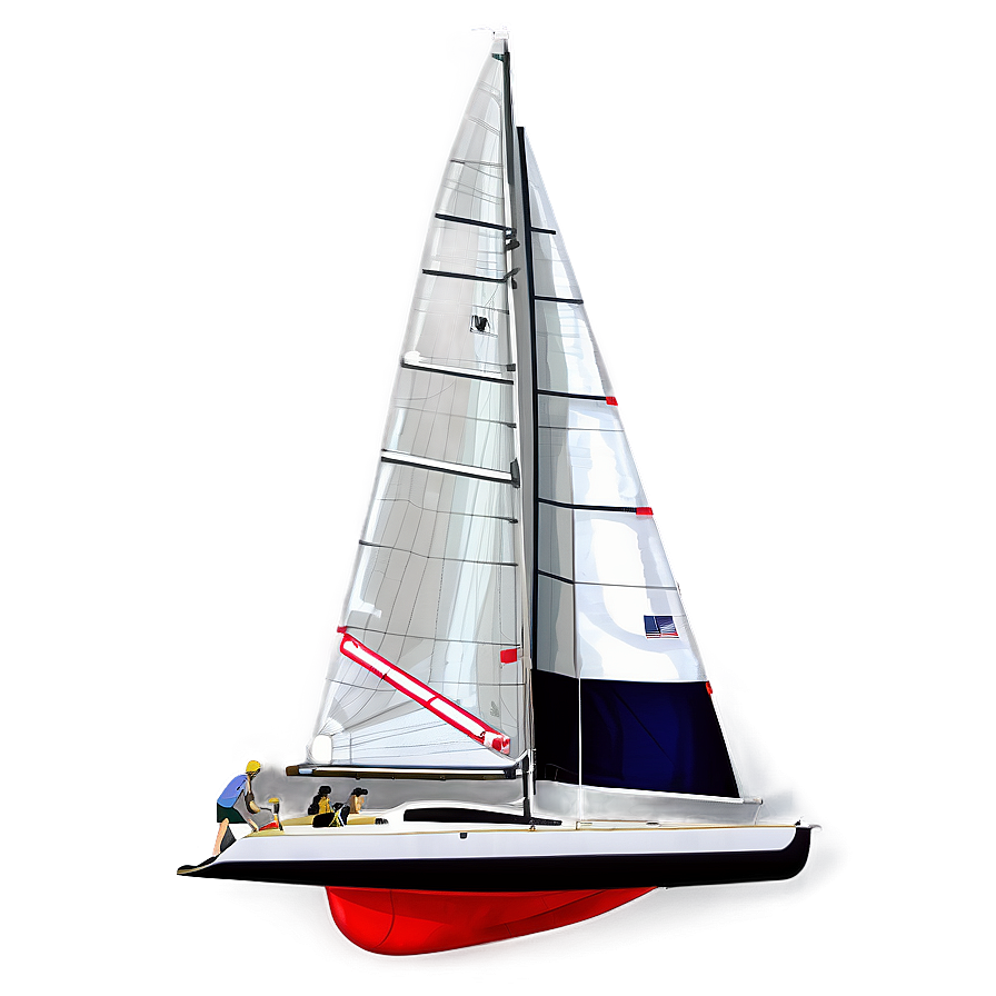 Olympic Class Sailboat Png Lrq11 PNG image