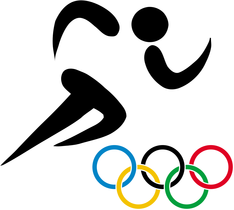 Olympic Games Iconand Rings PNG image