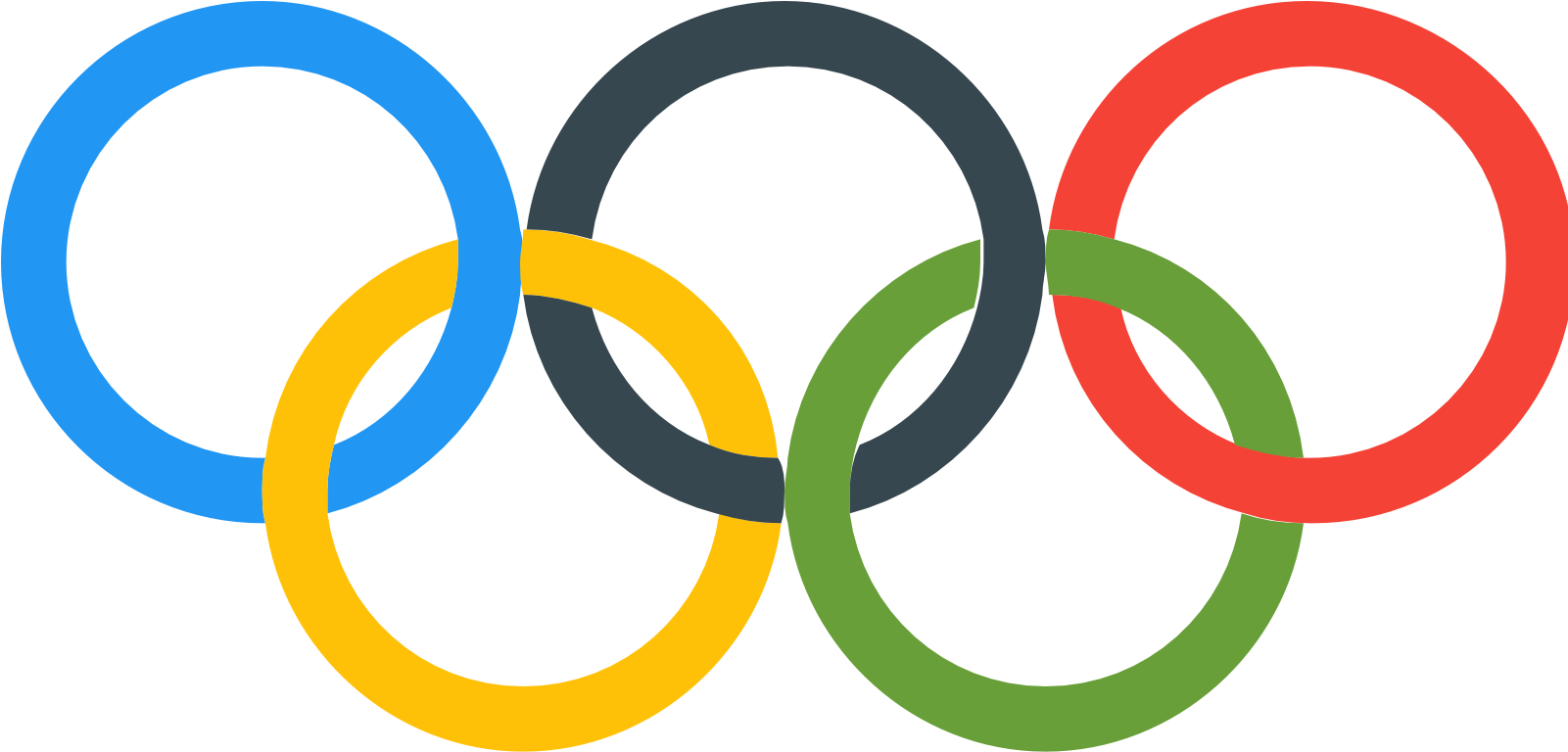 Olympic Rings Logo PNG image