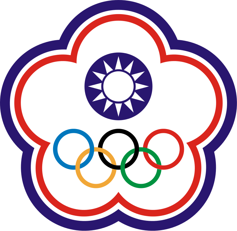 Olympic Ringswith Taiwanese Emblem PNG image