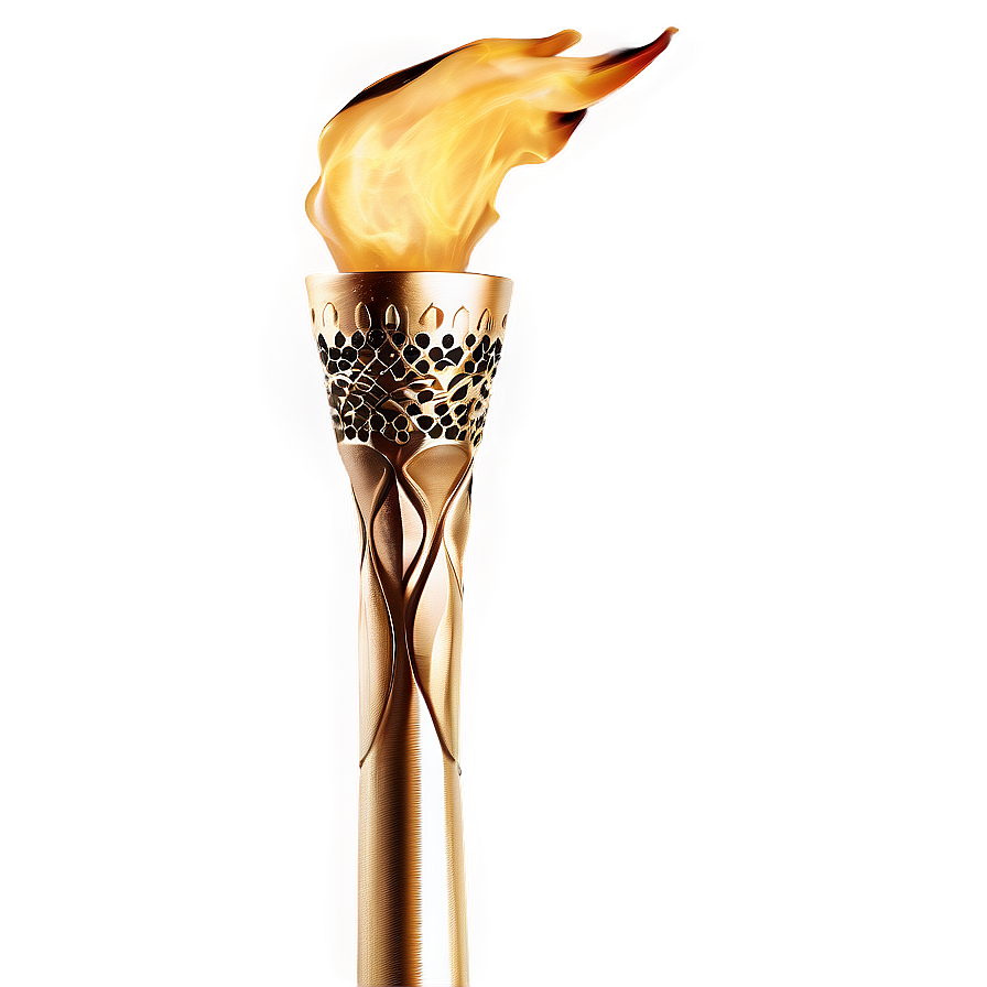 Olympic Torch Closeup Png 06272024 PNG image