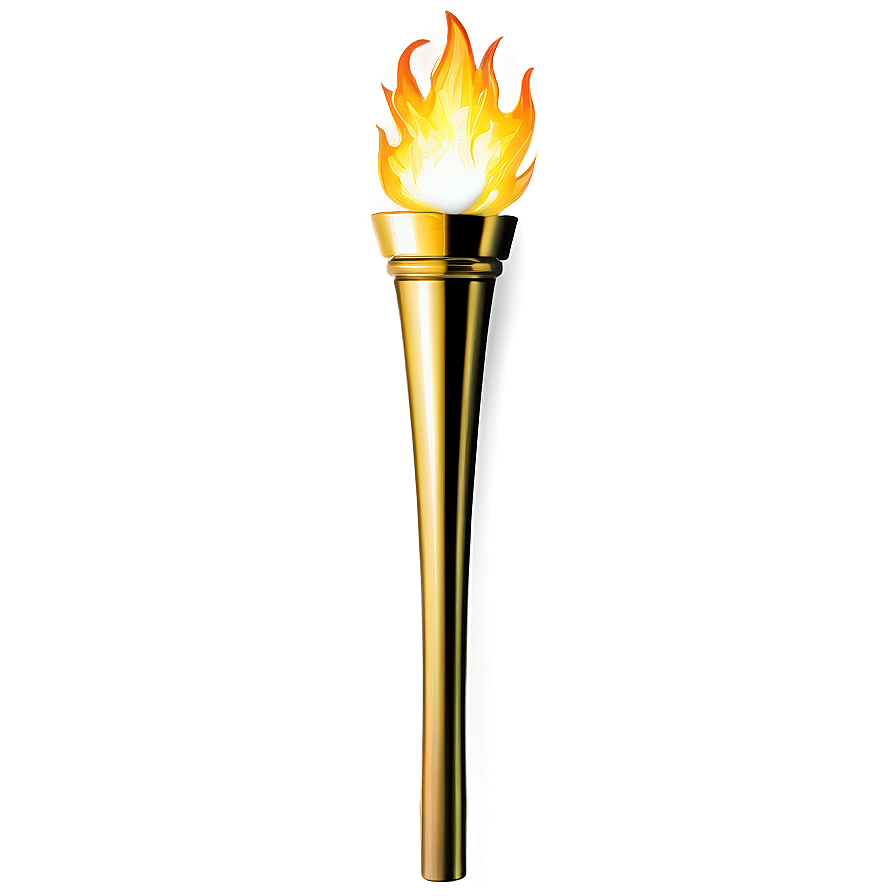 Olympic Torch Historical Png 06272024 PNG image