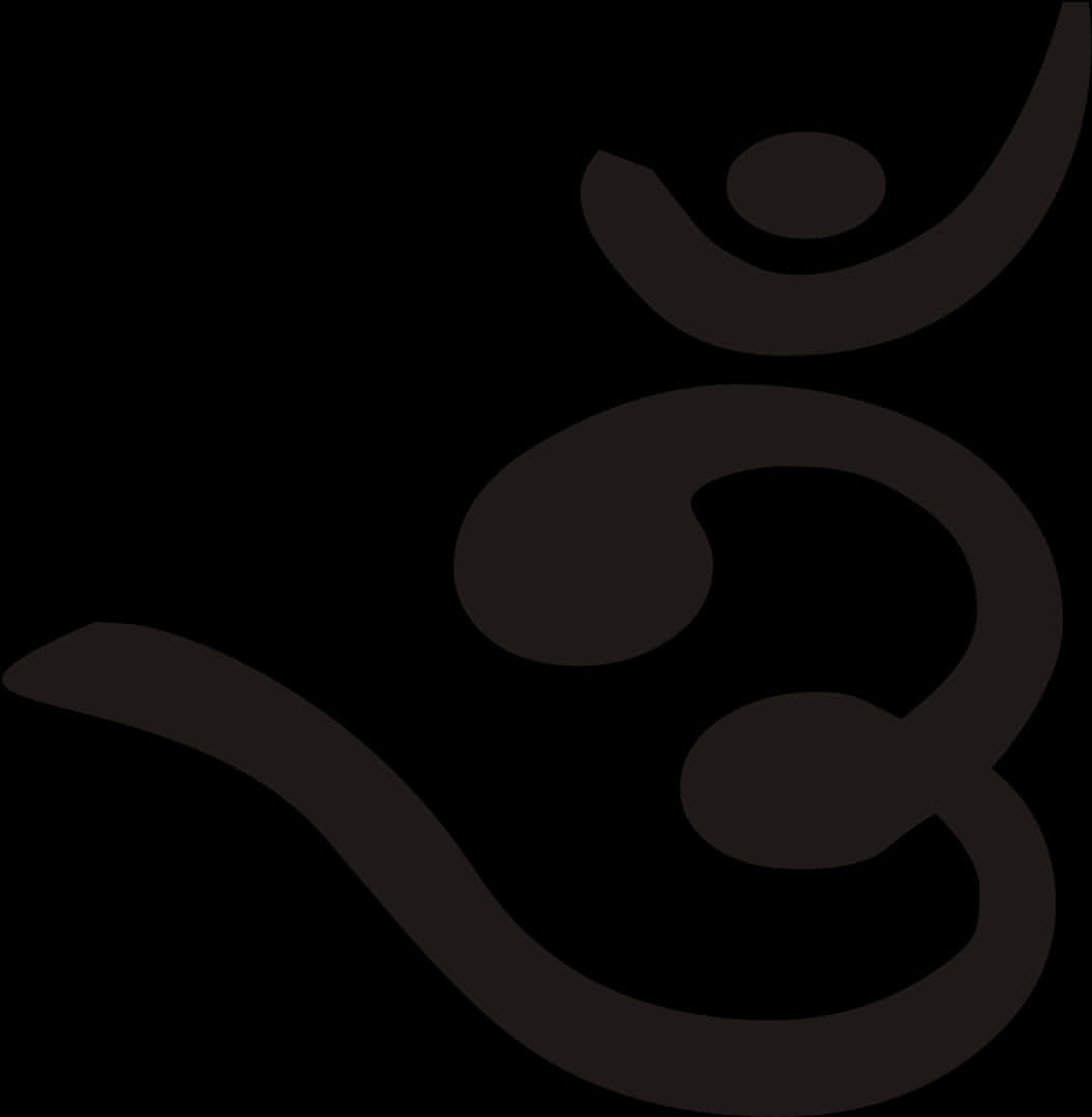 Om Symbol Spiritual Icon PNG image