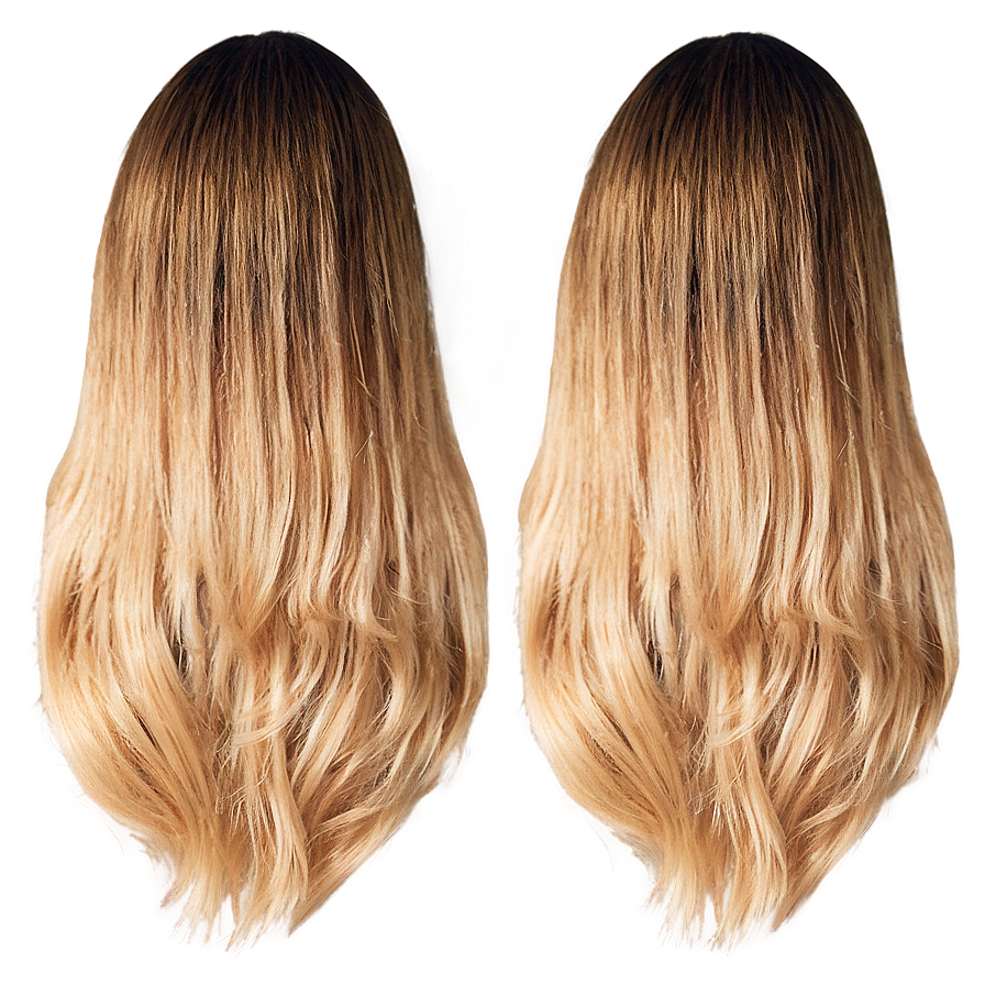 Ombre Blond Hair Png Gtt25 PNG image