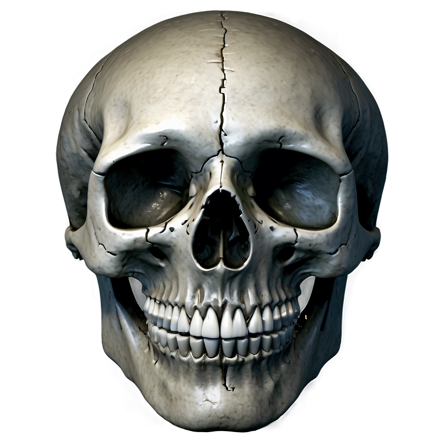 Ominous Horror Skull Png Kpc PNG image