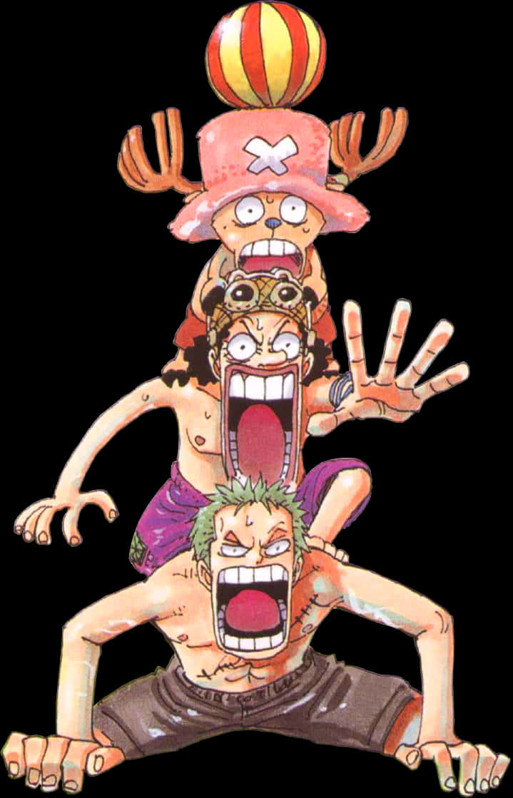 One_ Piece_ Animated_ Totem PNG image
