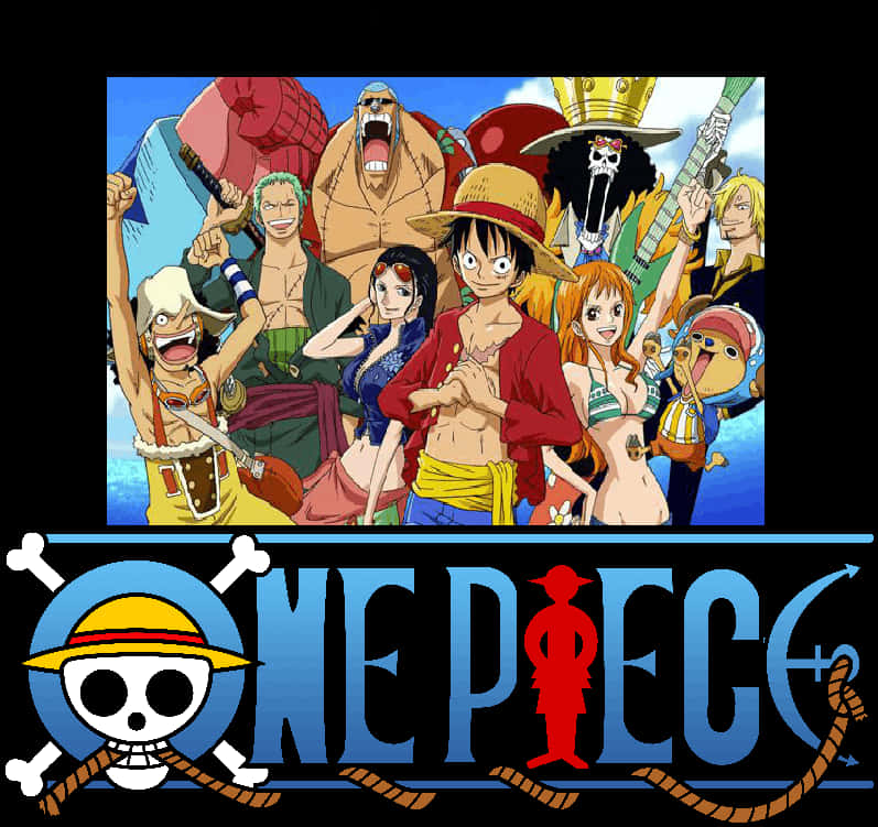 One Piece Straw Hat Crew PNG image