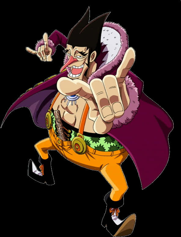 One Piece Usopp Character Pose PNG image