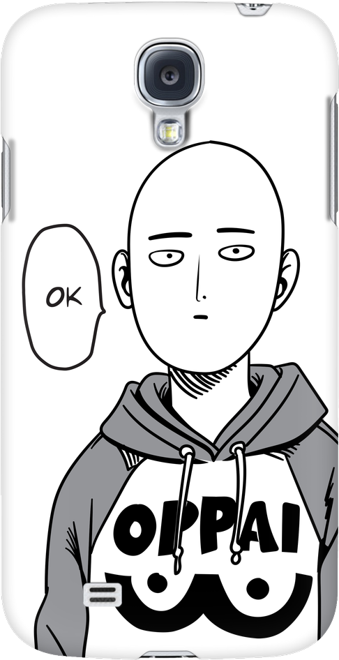 One Punch Man Phone Case PNG image
