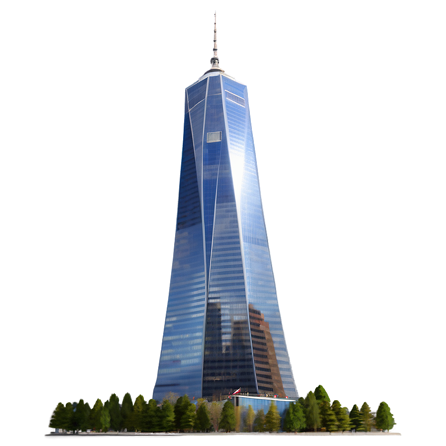 One World Trade Center 3d Model Png Qki93 PNG image