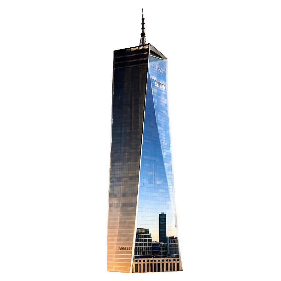 One World Trade Center Glass Facade Png Sms95 PNG image