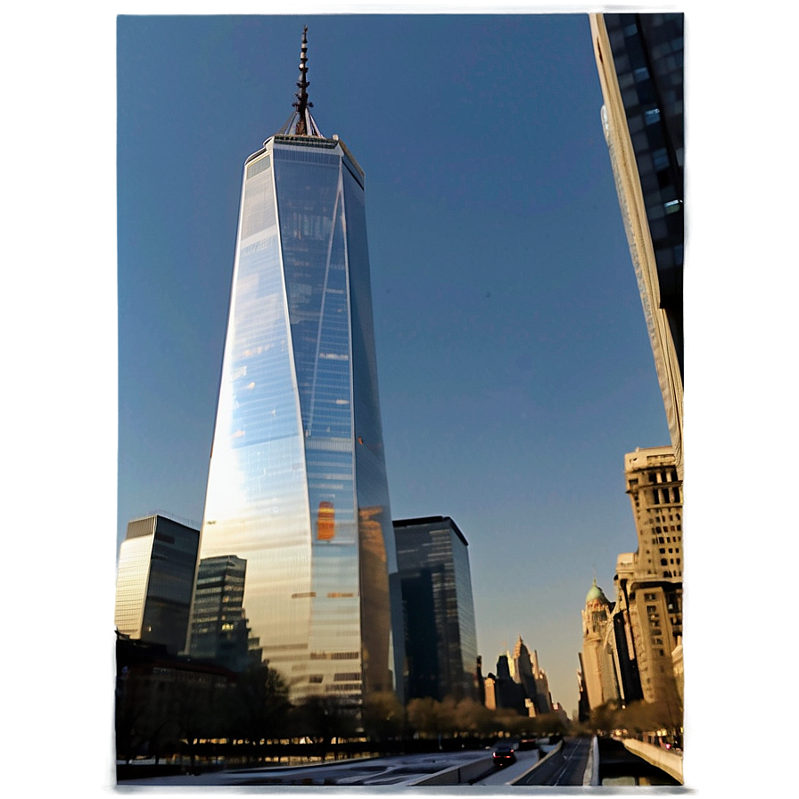 One World Trade Center Outline Png Ucr PNG image