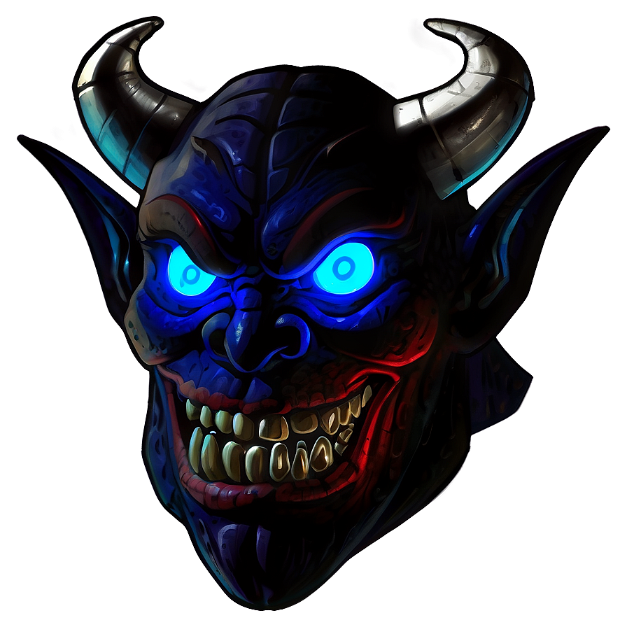 Oni Demon Art Png 06122024 PNG image