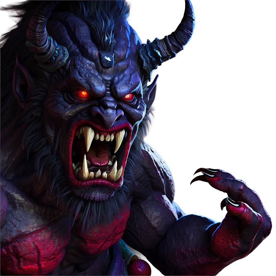 Oni Demon Art Png 3 PNG image