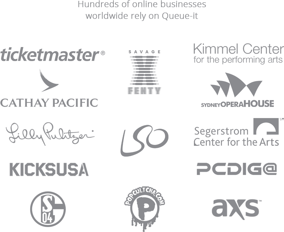 Online Business Logos Queueit Partners PNG image