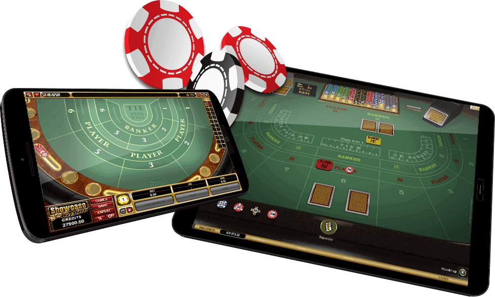 Online Casino Gameson Tablets PNG image