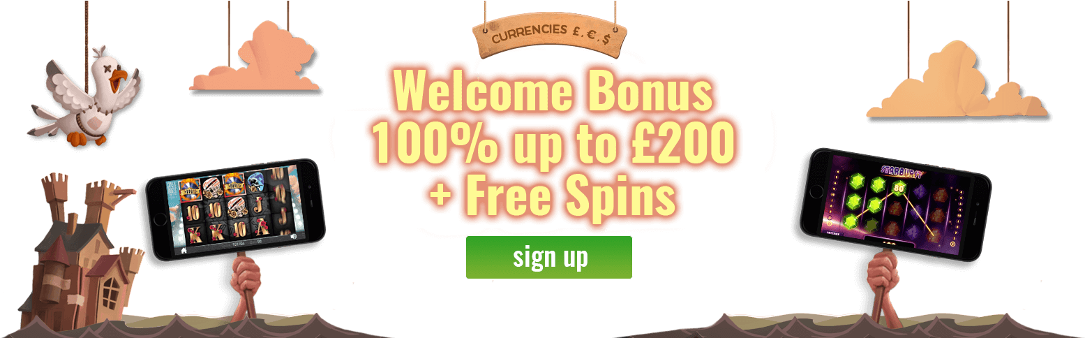 Online Casino Welcome Bonus Banner PNG image