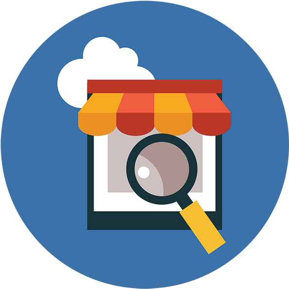 Online Store Search Icon PNG image