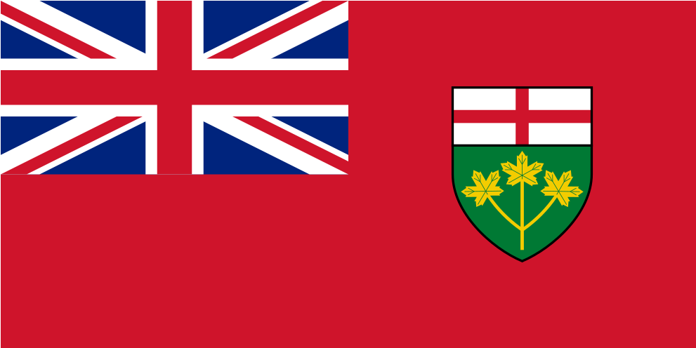 Ontario Flag Canada PNG image