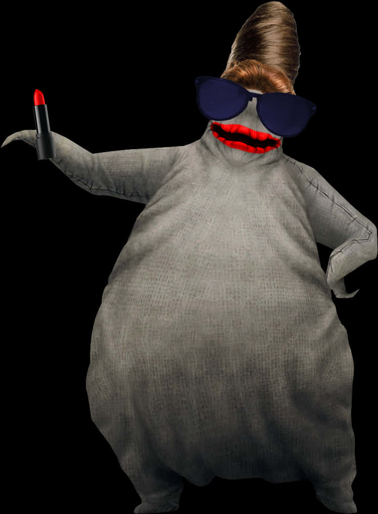 Oogie Boogie Stylish Disguise PNG image