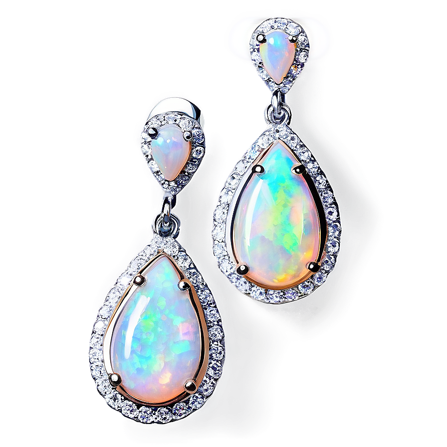 Opal Earrings Dazzle Png 06262024 PNG image