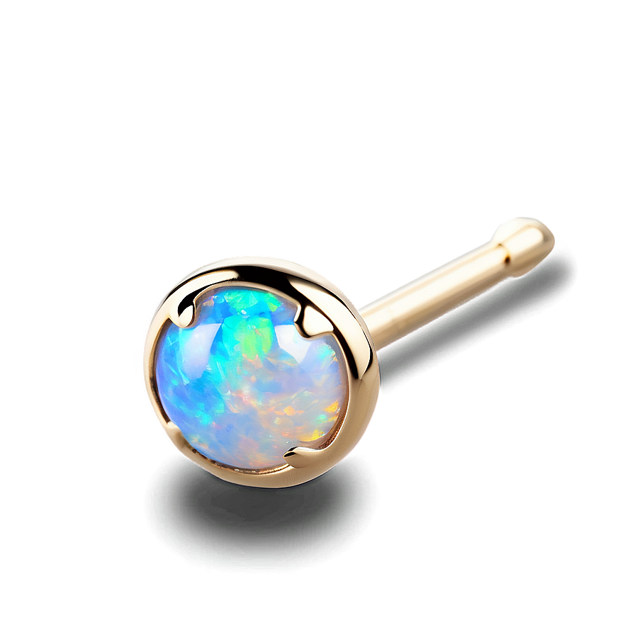 Opal Nose Stud Image Png 06272024 PNG image