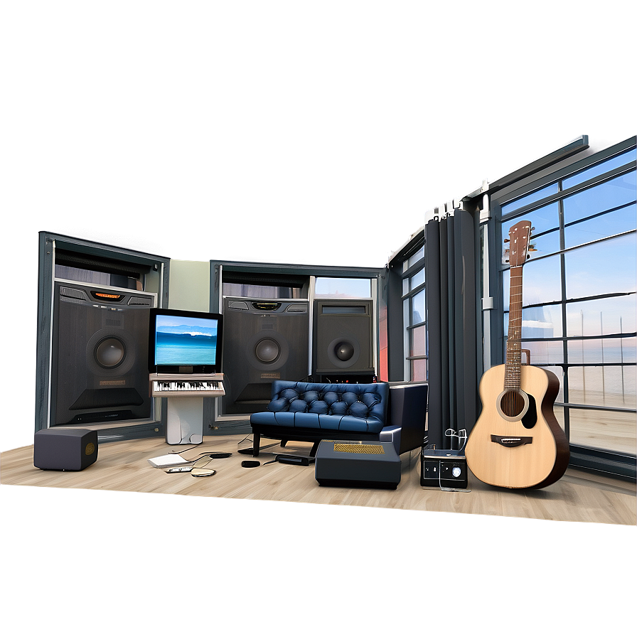 Open-air Recording Studio Concept Png Jpq22 PNG image