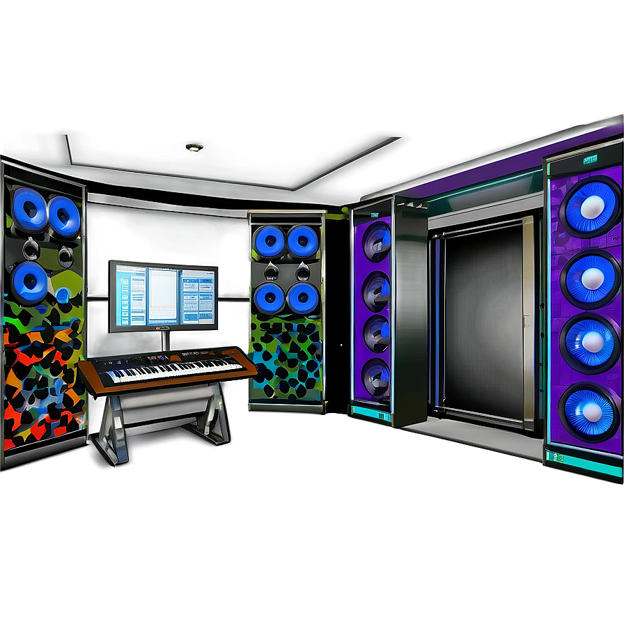 Open-air Recording Studio Concept Png Pnb10 PNG image