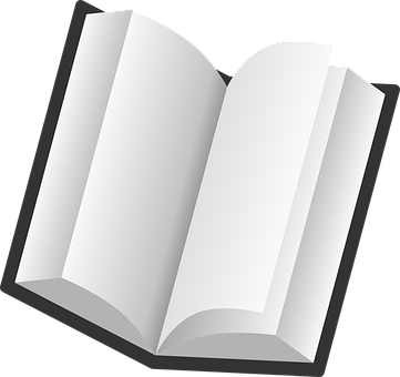 Open Blank Book Icon PNG image