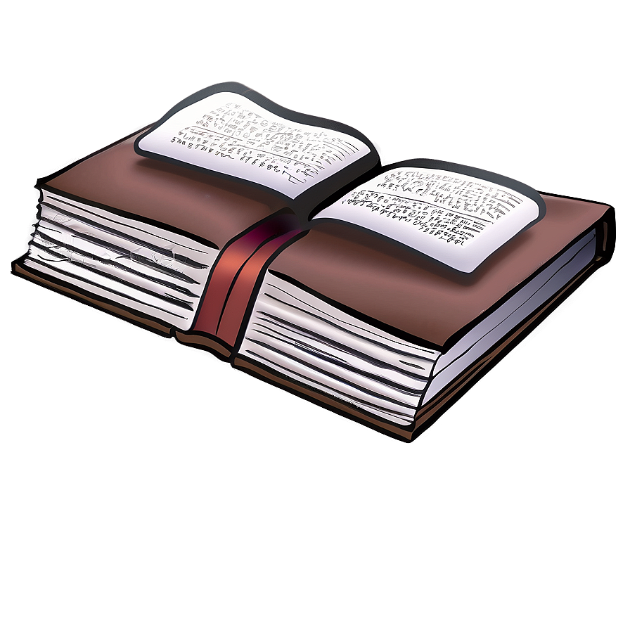 Open Book And Heart Png Nnp40 PNG image